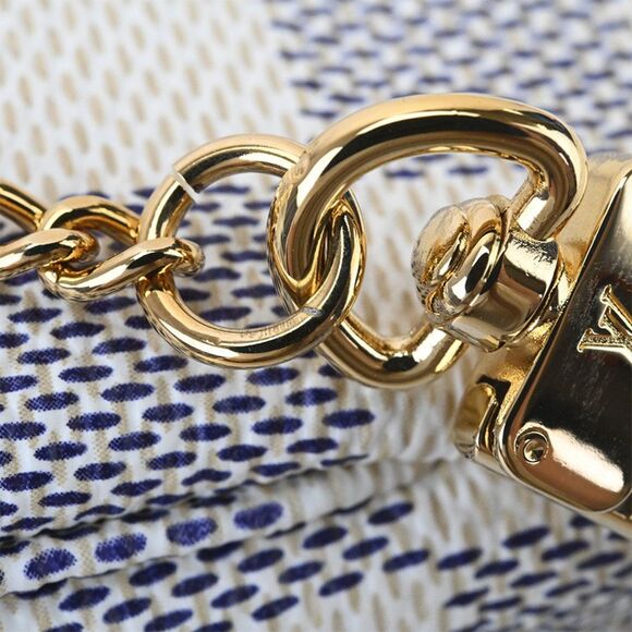 Louis Vuitton Mini Pochette Accessoire Damier Azur White - Picture 8 of 9